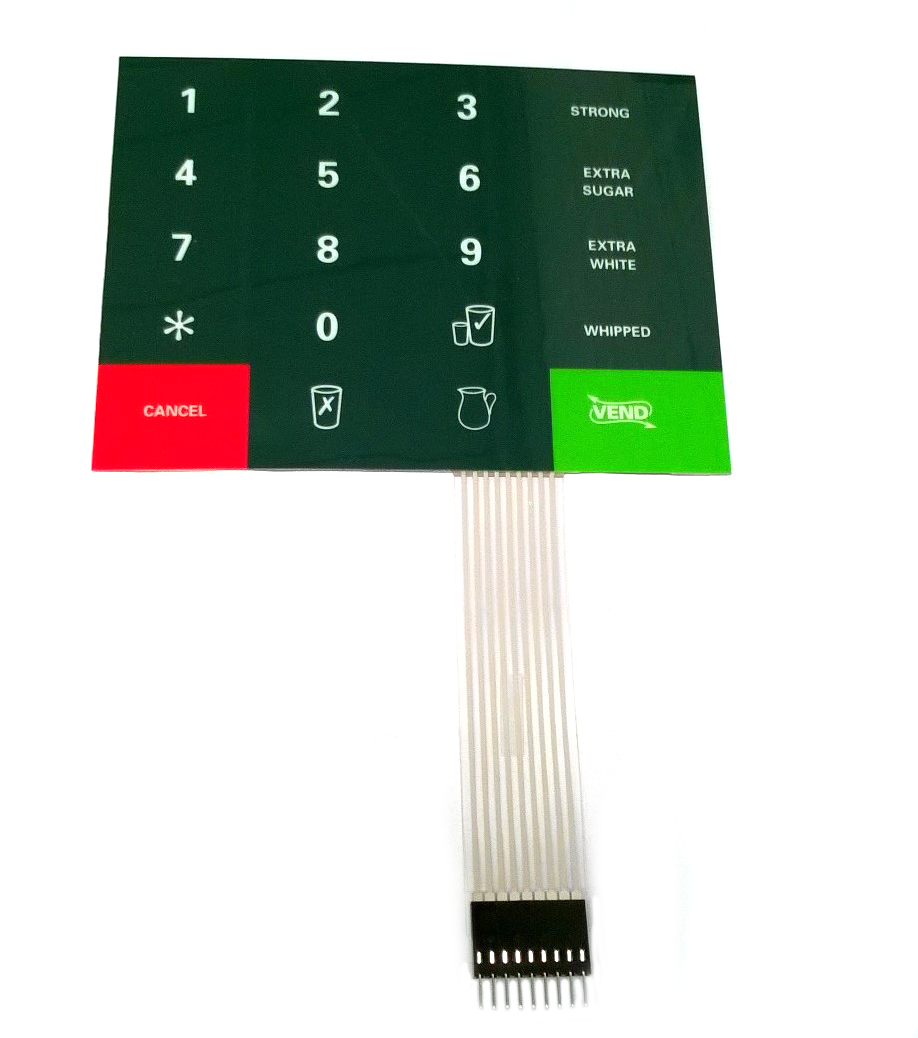 6. KEYPAD MEMBRANE WESTOMATIC SOLO / MPN - 246250